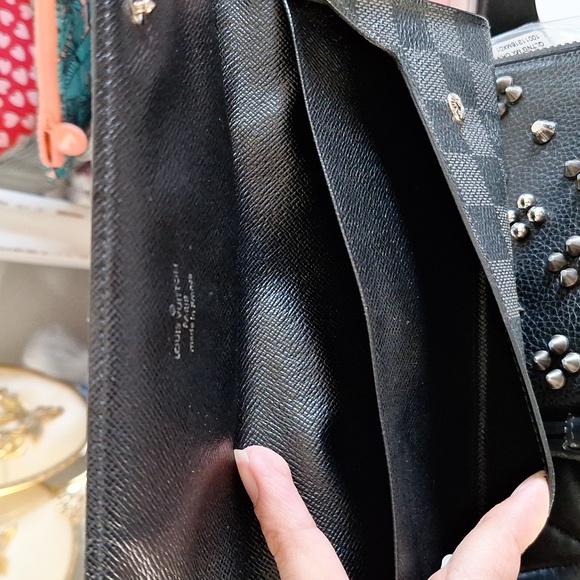 Louis Vuitton Damier Graphite Portefeuille Wallet Long - Picture 2 of 9